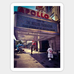 Apollo Theater Harlem Manhattan NYC Sticker